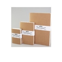 Derivan Sketchbook A6 Size Kraft Cover 32 Pages - Pk/3