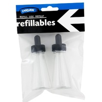 Derivan Empty Bottle With Glass Dropper 45Ml Pkt Of 2
