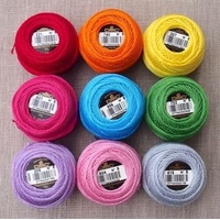 Embroidery Cotton #8 42 X 40 Metre Balls Assorted Colours