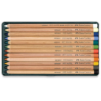 Faber-Castell Pitt Artists Pastel Pencils Box Of 12 Assorted Colours