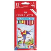 Faber-Castell Aquarelle Red Range Box Of 12 Assorted Colours