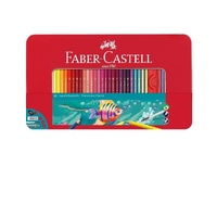 Faber Castell Aquarelle Pencils Tin Of 60 Colours