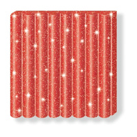 Soft Modelling Clay 56G Glitter Red