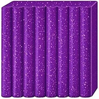 Soft Modelling Clay 56G Glitter Purple