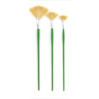 Roymac Future Brush Synthetic Hair Fan #2
