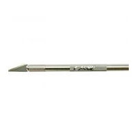 Craft Knife #7 Round Aluminium Handle With Replaceable Blade, Suitable For Stencil Cutting