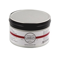 Gamblin Etching Ink Quinacridone Red 434G Tins