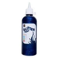 Educational Colours Glitter Paint 500Ml Blue