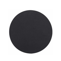 Grey Vinyl Round 15Cm