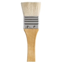 Hog Hair Flat Brush 75Mm