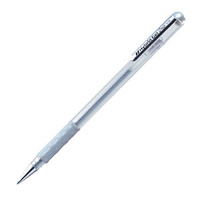 Uniball Signo Gel Ink Rollerball .8mm Metallic Silver Single Pen