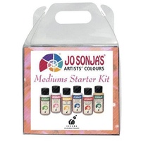 *Limited Stock* Jo Sonja Mediums Starter Set 6 X 60Ml Bottles