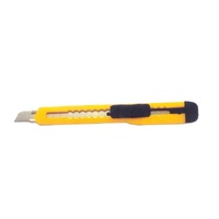 Craft Knife Small Plastic, Metal Insert, Rachet Slide Locking Device #128