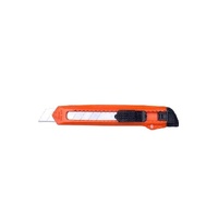 Craft Knife Large Plastic Handle, Metal Frame, Rachet Slide Locking Device #130