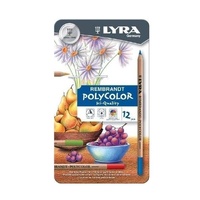 Lyra Rembrandt Polycolor Metal Box 12 Pcs