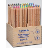 Lyra Color-Giants Unlacquered Wooden Display 96 Pcs