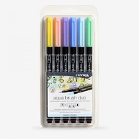 Lyra Aqua Brush Duo Pastel Set 6 Pcs 