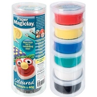 Zart Magiclay Coloured 200Gram Packet With 5 Assorted Colours