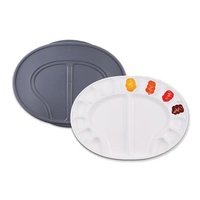 Mijellow Airtight Oval Palette 15 Wells 