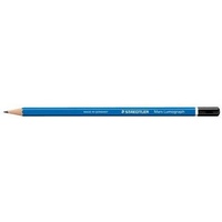 Staedtler Mars Lumograph 100 Lead Pencils 6B Box Of 12