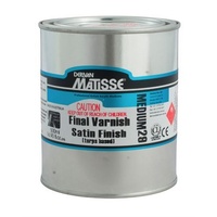 Matisse Satin Turps Based Varnish 500Ml