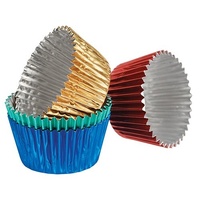 Patti Pans Mini Metallic Packet Of 100 Assorted Colours