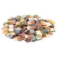 Mosaic Tiles Earth Colours 150Grams 1X1Cm