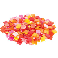 Mosaic Tiles Warm Colours 1 X 1Cm Packet Of 150Grams