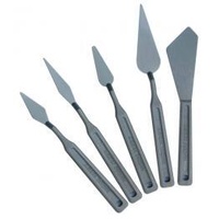 Matisse Painting Knife Set Of 6 Assorted. Unsurpased Spring And Response When Handling Thick Heavy Bodied Paints.