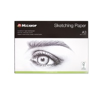 Micador Sketching Pad A3 110Gsm Packet Of 25 Sheets