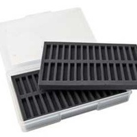 Neef Empty Plastic Pastel Box With Foam Inserts Holds 60 Pastels