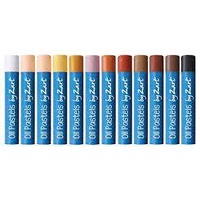 Basics Oil Pastels Large Skin Tone Pkt Of 12