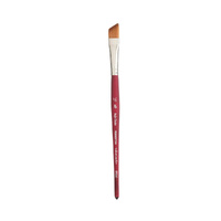 Princeton Velvetouch Synthetic Short Handle Angle Shader Size 3/8Inch