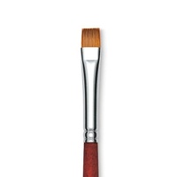 Princeton Velvetouch Synthetic Short Handle Chisel Blender Size 8