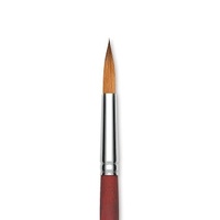 Princeton Velvetouch Synthetic Short Handle Long Round Size 10