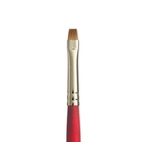 Princeton Velveto Synthetic Short Handle Mini Chisel Blender Size 0