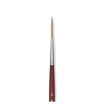 Princeton Velvetouch Synthetic Short Handle Script Liner Size 2/0