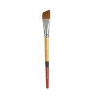 Princeton Snap Synthetic Gold Short Handle Angle Shader Sz 1/4In