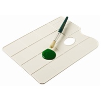 Palette Flat Ribbed With Finger Hole 22.5 X 30Cm