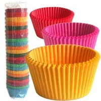 Patty Pans Large Packet Of 1000 6 Assorted Colours