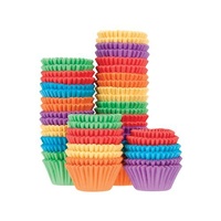 Patty Pans Small Packet Of 1000 6 Assorted Colours