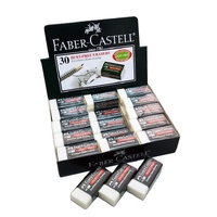 Faber-Castell Pvc Free Plastic Erasers Small Box Of 30