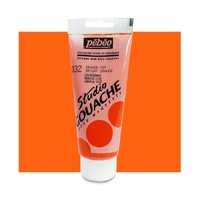Pebeo Gouache Tubes 220Ml #32 Bright Orange