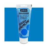 Pebeo Gouache Tubes 220Ml #13 Cerulean Blue