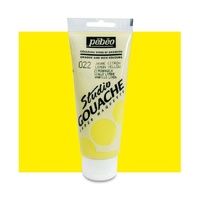 Pebeo Gouache Tubes 220Ml #22 Lemon Yellow