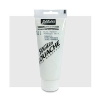 Pebeo Gouache Tubes 220Ml #11 Permanent Whtie