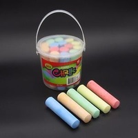 Playground Jumbo Chalk Bucket Of 24 Assorted Colours