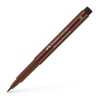 Faber-Castell Pitt Artist Pen Brush Tip Sepia Single Pen