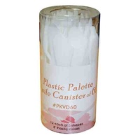 Plastic Container Of 60 Assorted Palette/Painting Knives