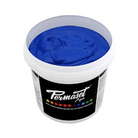 PERMASET AQUA SCREEN INK 1 LITRE BLUE B (STD1)